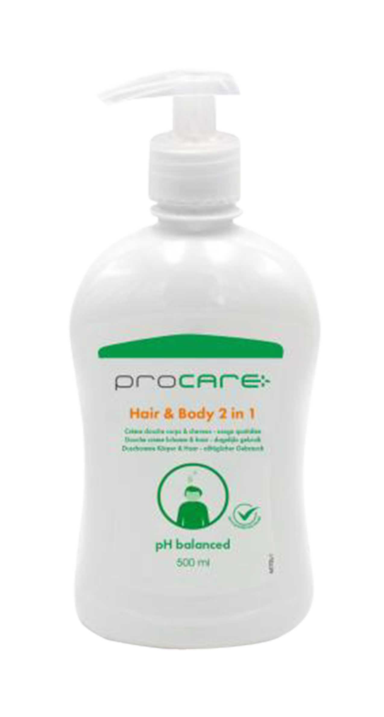 PROCARE CREME DE DOUCHE CORPS ET CHEVEUX 2 EN 1